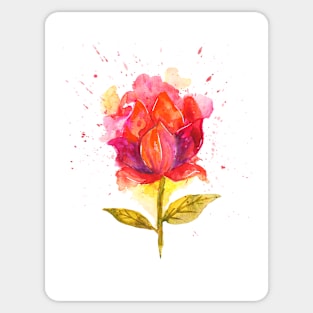 Fire lotus Sticker